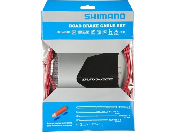 Shimano Bremszugset Dura Ace Rennrad, Polymer 3