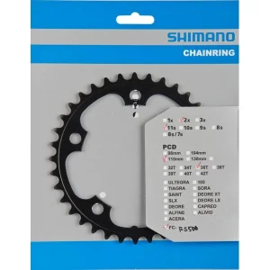 Shimano Kettenblätter FC-RS500 11-fach Silber Od. Schwarz 14