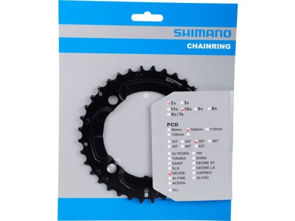 Shimano Kettenblatt FC-M617 Deore 10-fach 3