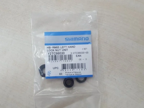 Shimano Konus-Set Links Mit Achsmutter Für HB-RM65 1