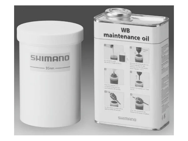 Shimano Wartungs-Set Für Getriebenaben Öl U. Gefäß 1